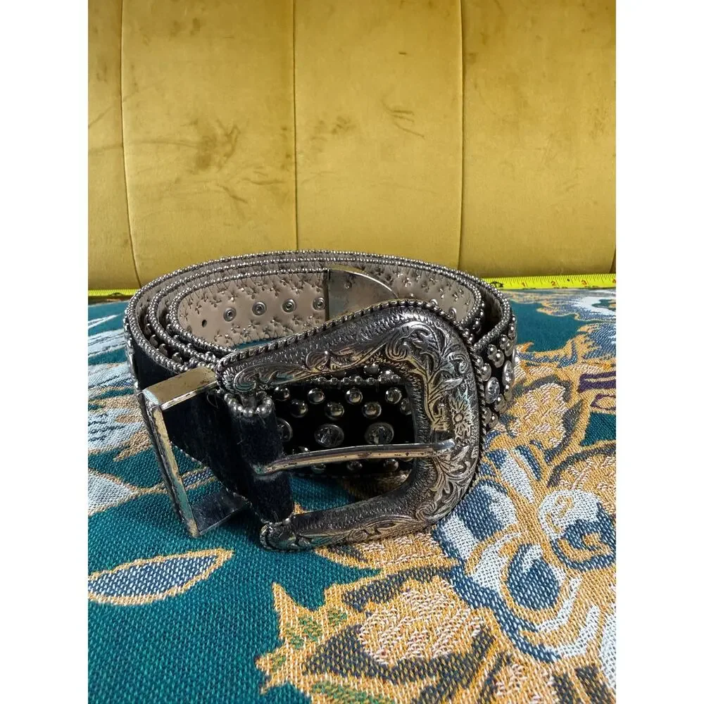 Studded belt Scene Emo Jersey Shore Y2K Early 2000 Club Bling Diamond Punk Rock